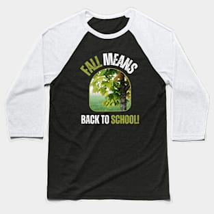 Back To School Baseball T-Shirt